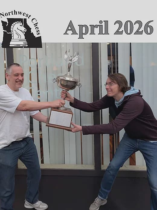 Northwest Chess — April 2026 cover